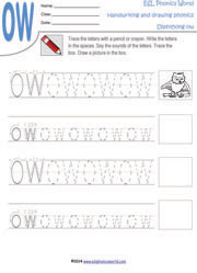 ow-diphthong-handwriting-drawing-worksheet